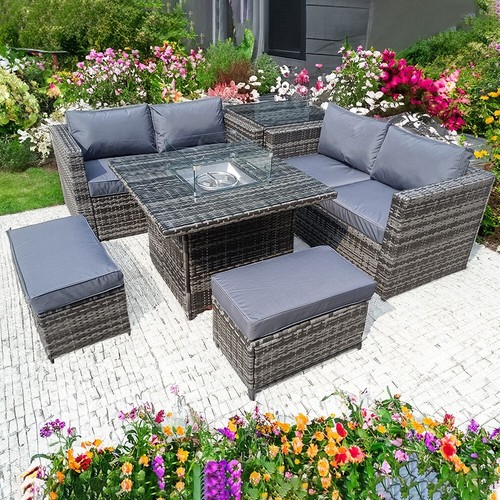 Rattan fire pit - rattan,