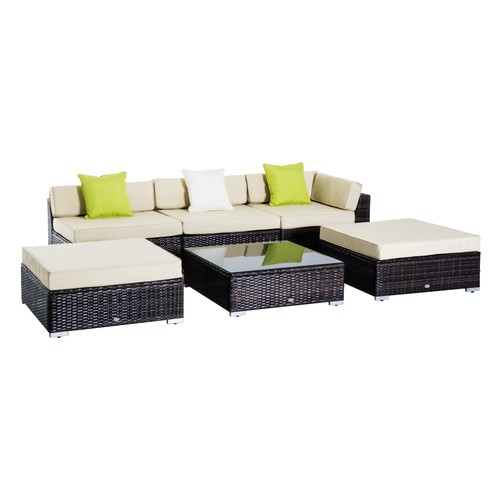 Outsunny pieces rattan - pieces,