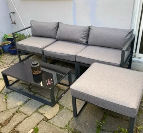 Metal patio furniture - metal,