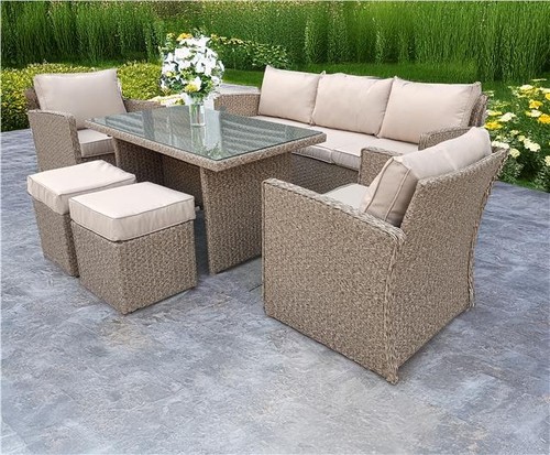 Rattan wicker garden - garden, outdoor